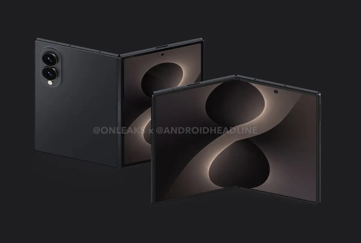 Görselleri sızdırıldı! Samsung dan iPhone Fold a rakip geliyor 3