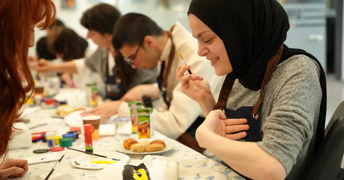 Sanatla Buluşan Özel Bireyler Unutulmaz Anlar Yaşadı