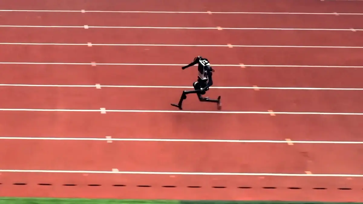 Saniyede 10 metre hıza ulaştı, Usain Bolt un rekoruna yaklaştı 2