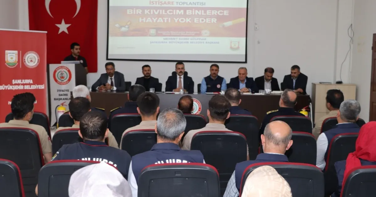 Şanlıurfa’da Anız Yangınlarına Karşı Seferberlik
