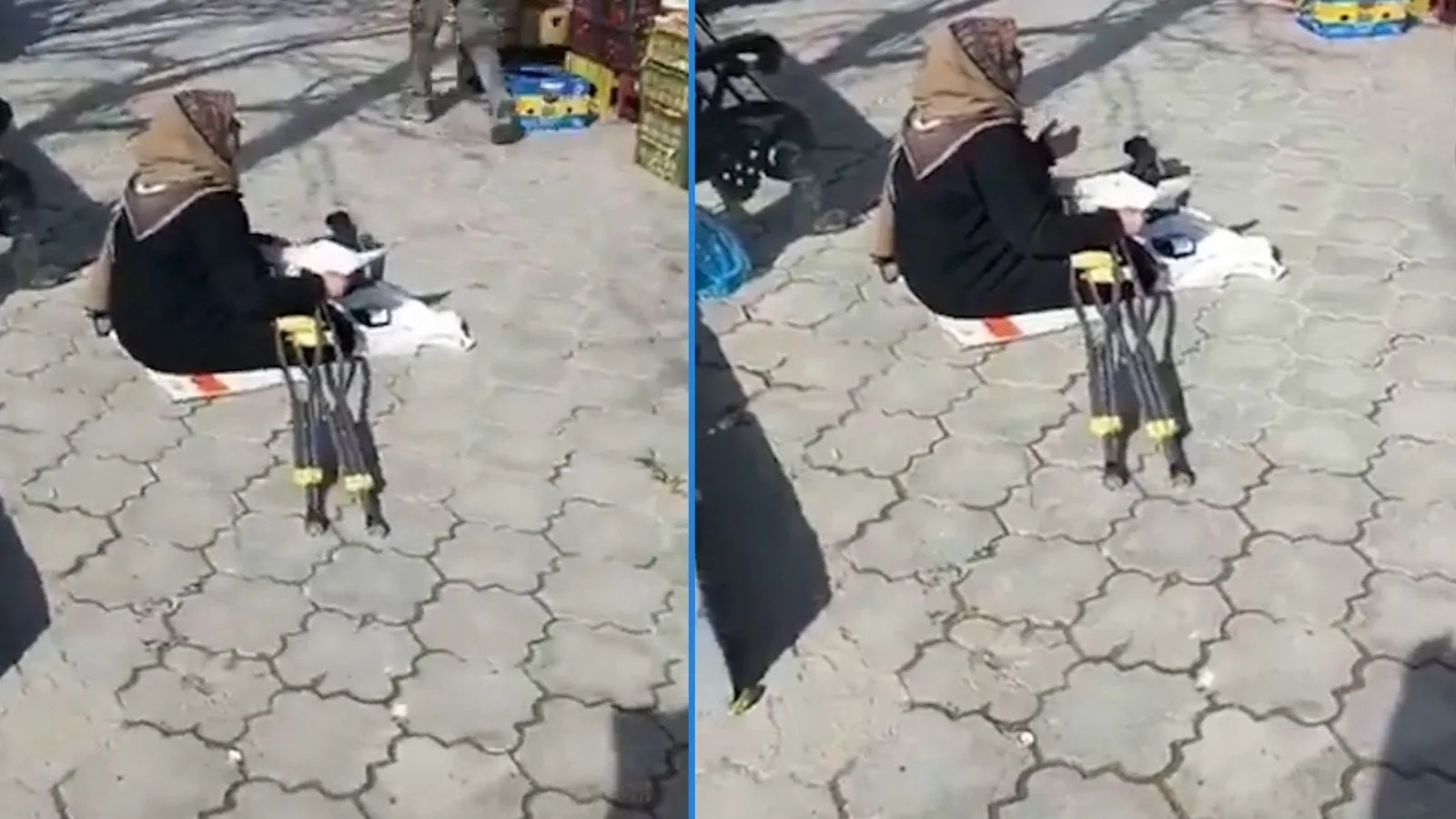 Şanlıurfa’da Dilenci, POS Cihazıyla Şaşırttı!
