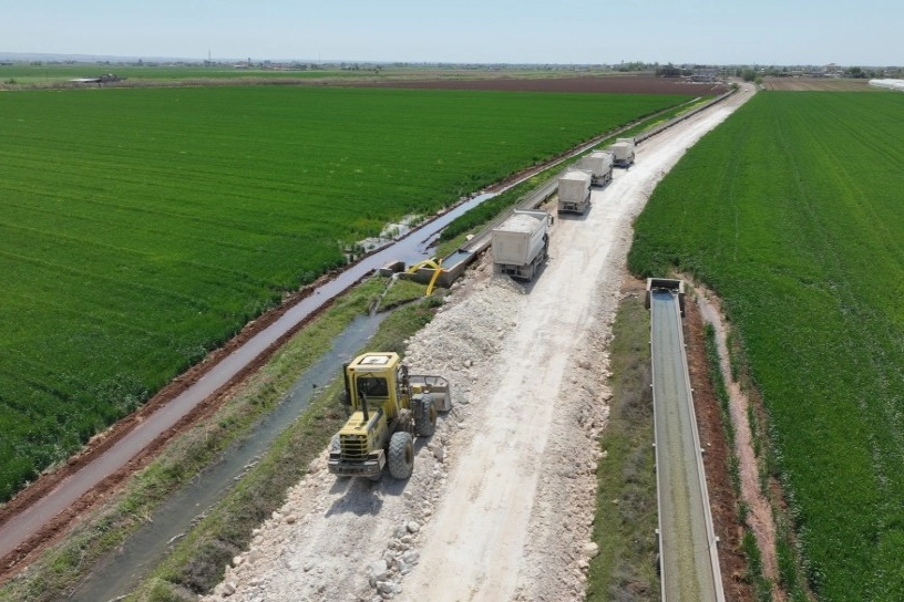 Şanlıurfa’da Kırsal Yola Standart Modernizasyon!