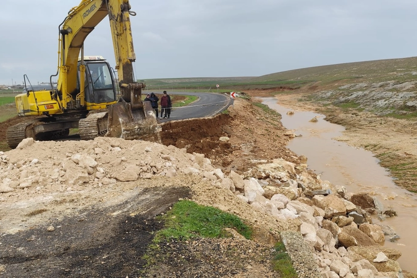 Şanlıurfa’da Sel Sonrası Onarım Çalışmaları Başladı