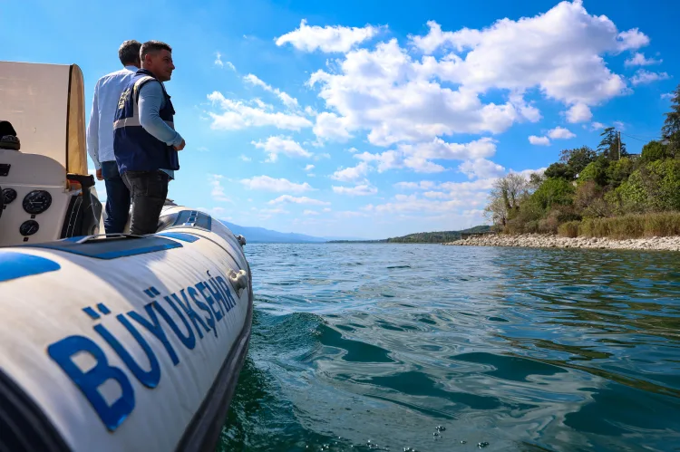 Sapanca Gölü’nde Kaçak Sulama Denetimleri Artıyor