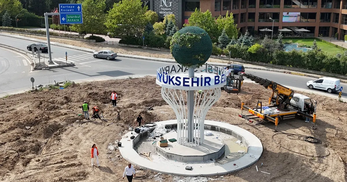 Sapanca’nın Kavşağına Estetik Dokunuş!