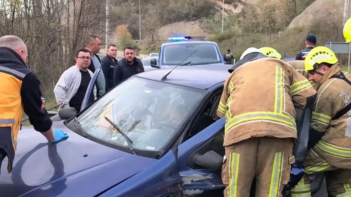 Sara Nöbeti Geçiren Sürücü Kazaya Sebep Oldu!
