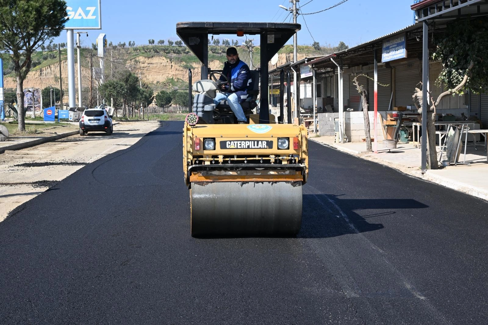 Sarıgöl Sanayi Sitesi’nde Sıcak Asfalt Dönemi Başladı!