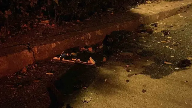 Sarıyer’de hareketli anlar! Park halindeki 6 araca çarptı 2