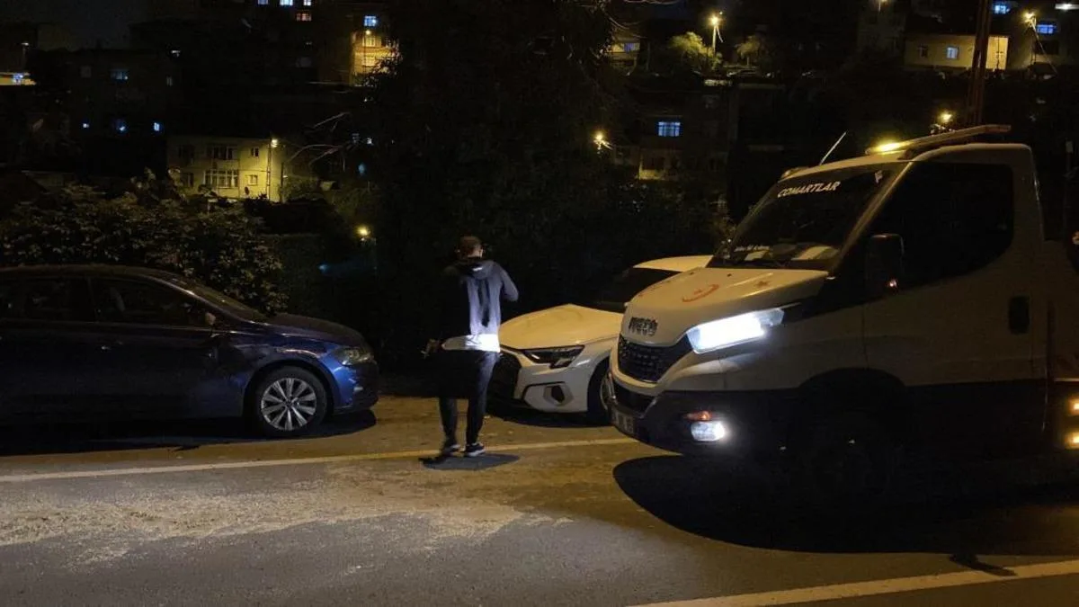Sarıyer’de Kaza: Park Halindeki 6 Araca Çarptı