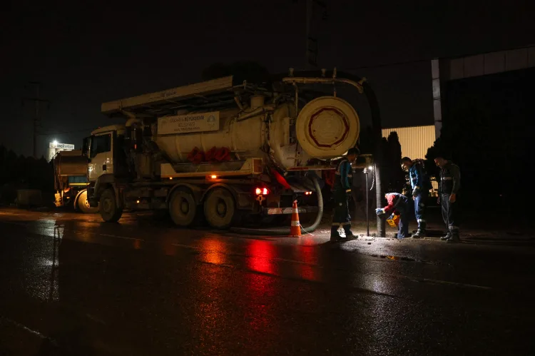SASKİ, Sel Felaketi İçin Gece Boyu Teyakkuzda