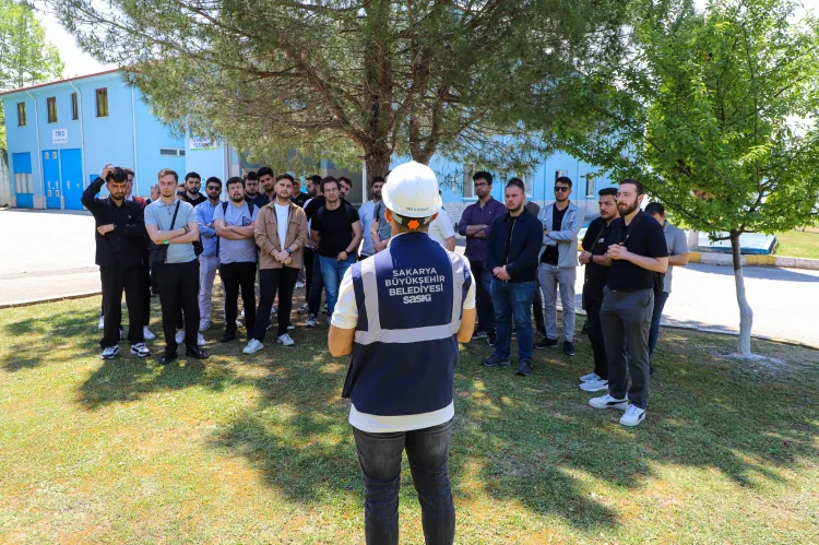 SAÜ Öğrencileri SASKİ’de Su Yönetimini İnceledi