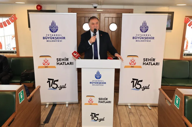 Şehir Hatları 175. Yılını Vapur ve Projelerle Kutladı