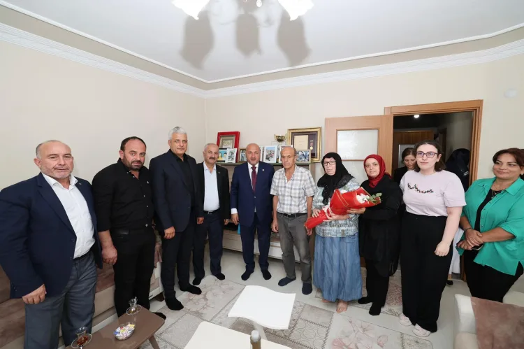 Şehit Ailesine Destek: Büyükgöz ve Kurt’tan Ziyaret