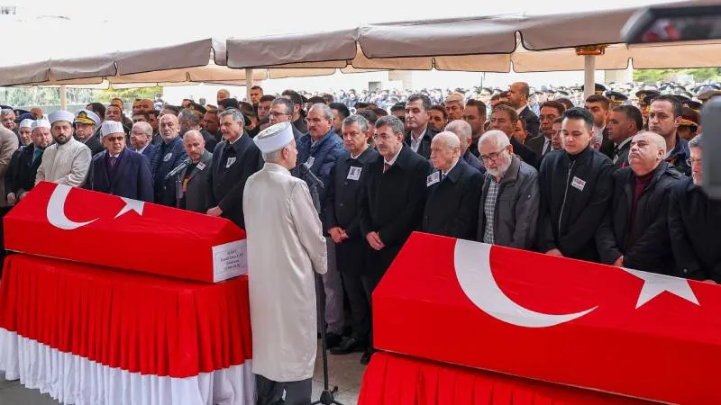Şehit ASELSAN Teknisyenleri Son Yolculuğuna Uğurlandı