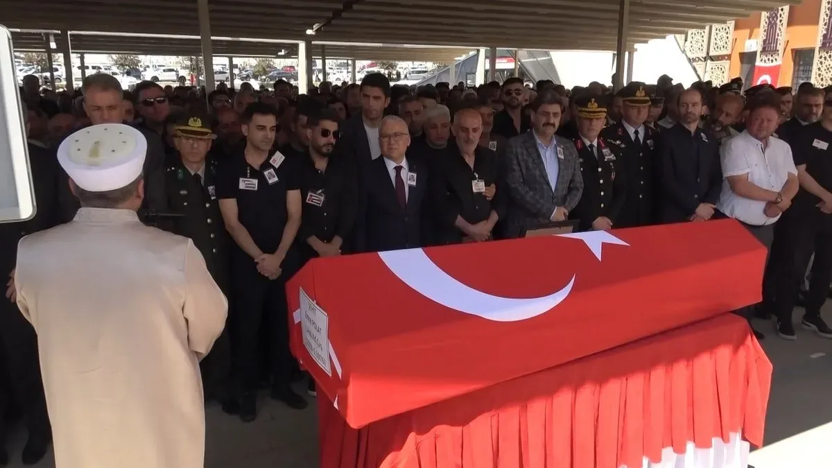 Şehit Astsubay Emre Polat’a Veda Töreni
