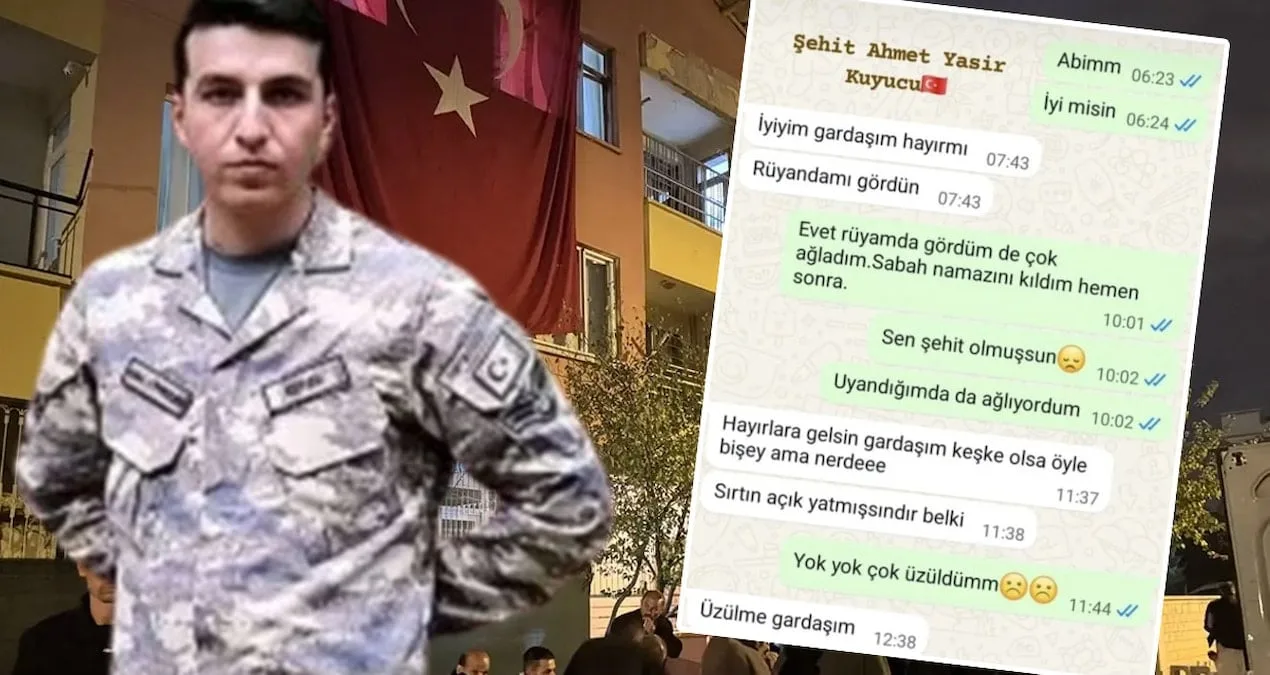 Şehit Astsubay Kuyucu, Son Mesajıyla Yürek Burktu