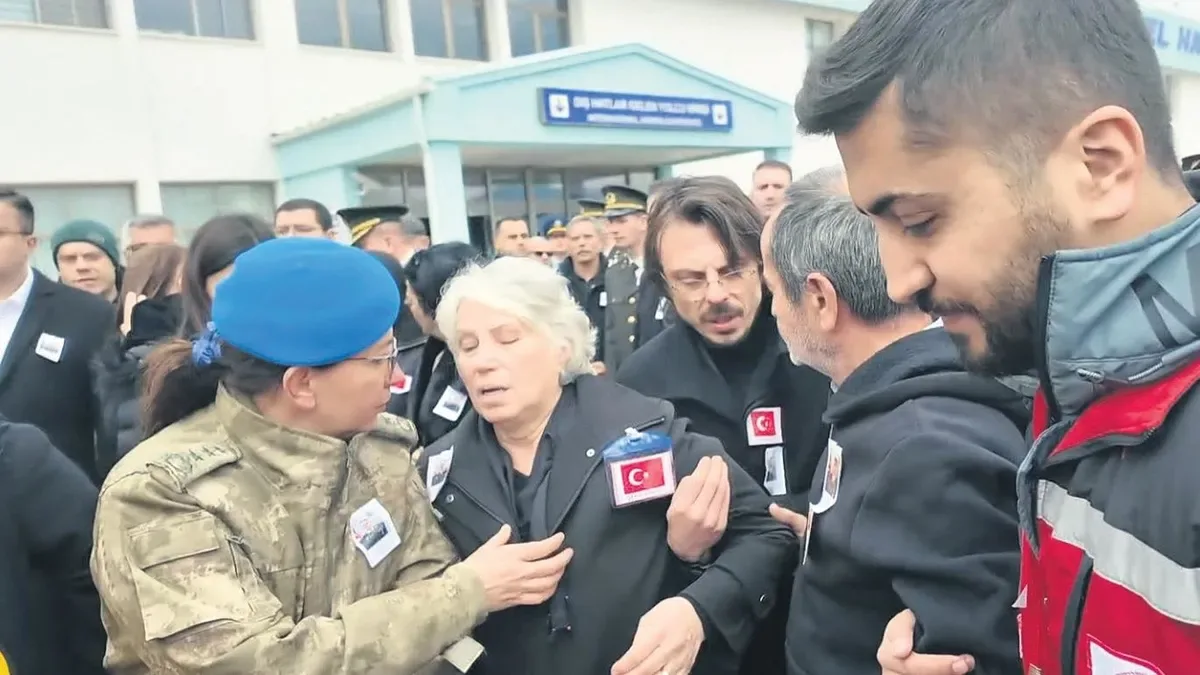 Şehit Binbaşı, Son Yolculuğuna Uğurlandı