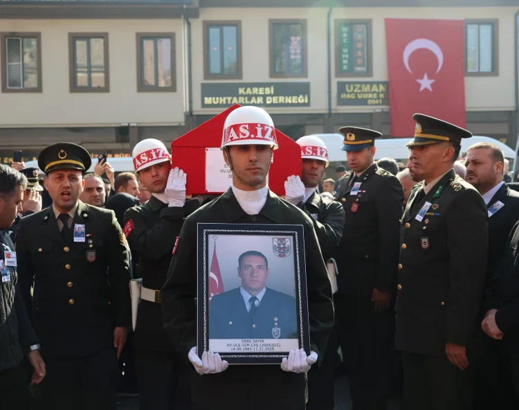 Şehit Emre Sayın, Balıkesir’de Uğurlandı