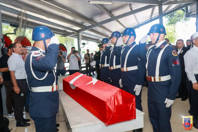 Şehit Jandarma Uzman Çavuş Samet Karabulut Uğurlandı