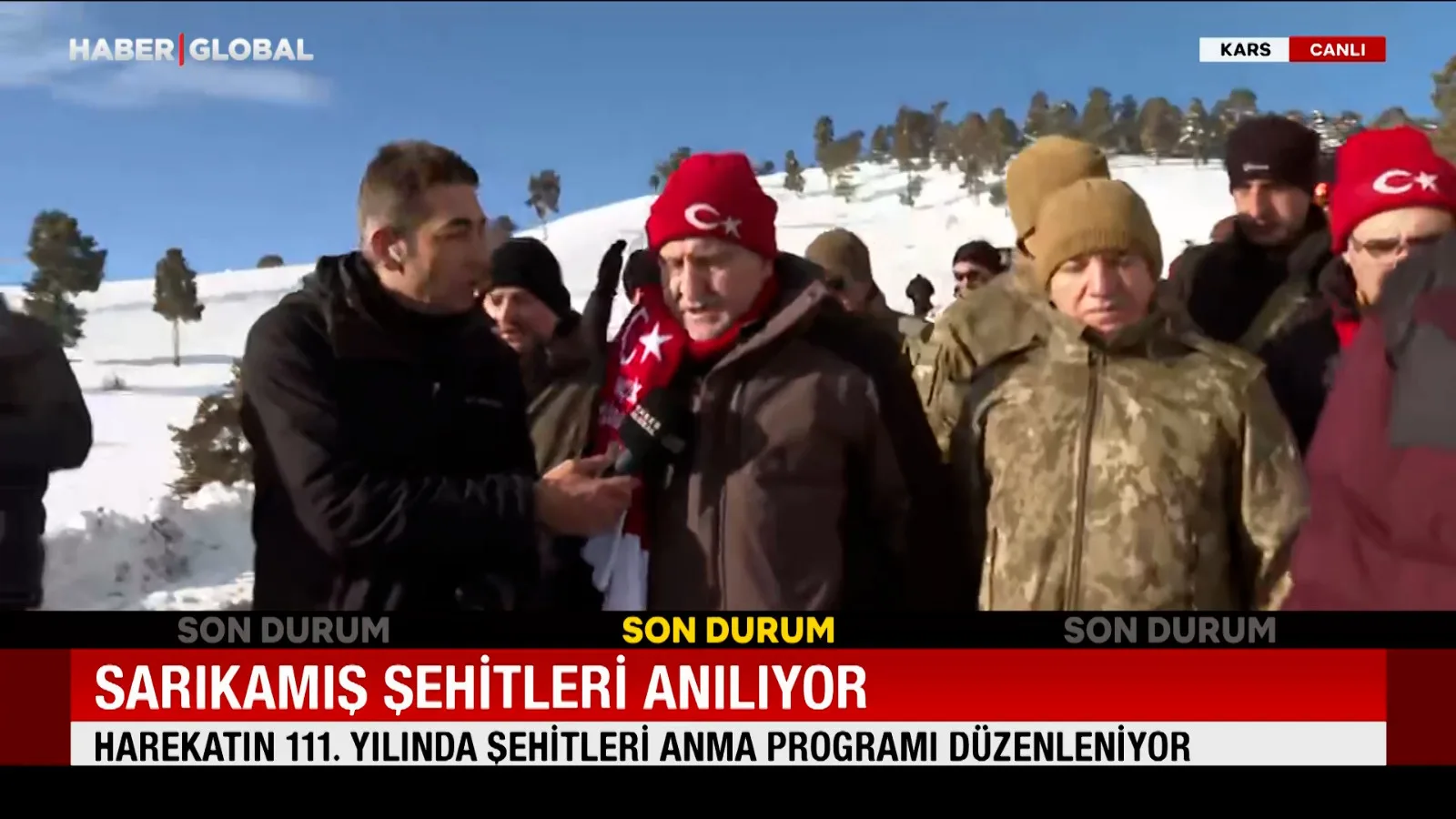Şehitler İçin Anma Yürüyüşü Düzenlendi!