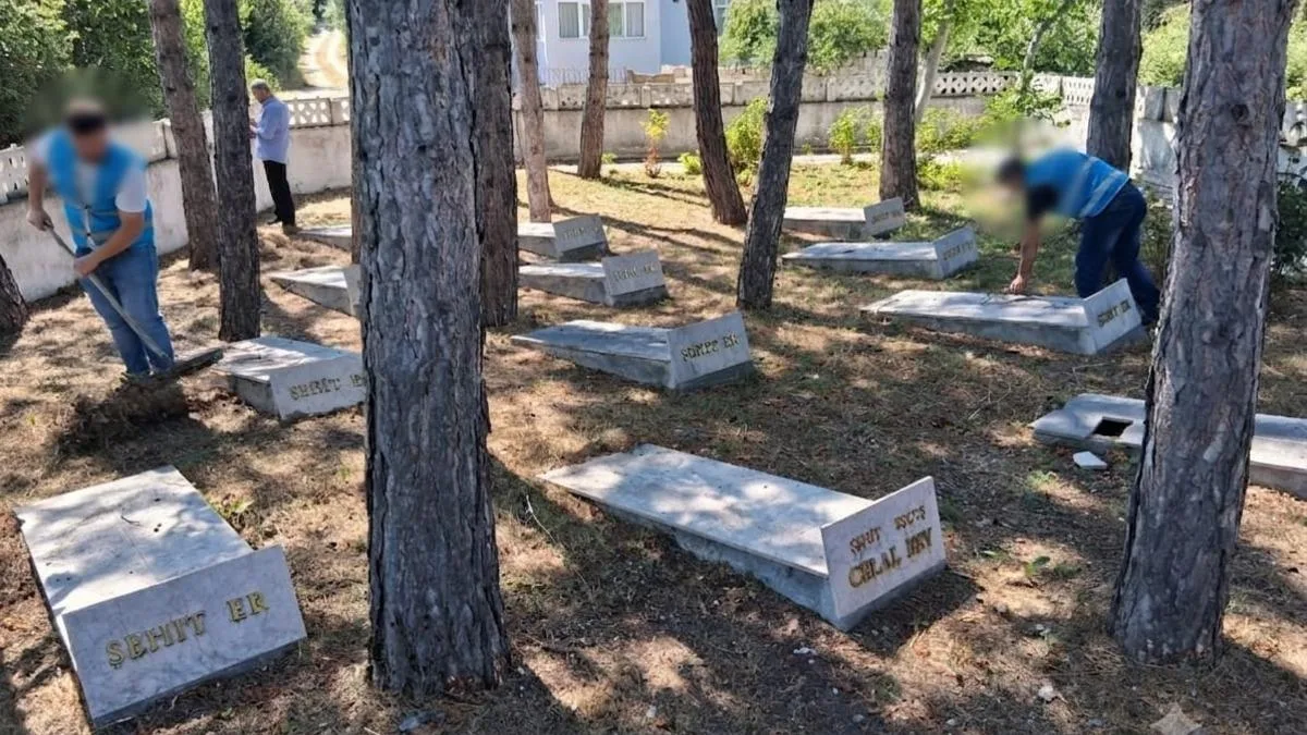 Şehitlikte Temizlik: Vezirköprü’den Örnek Etkinlik