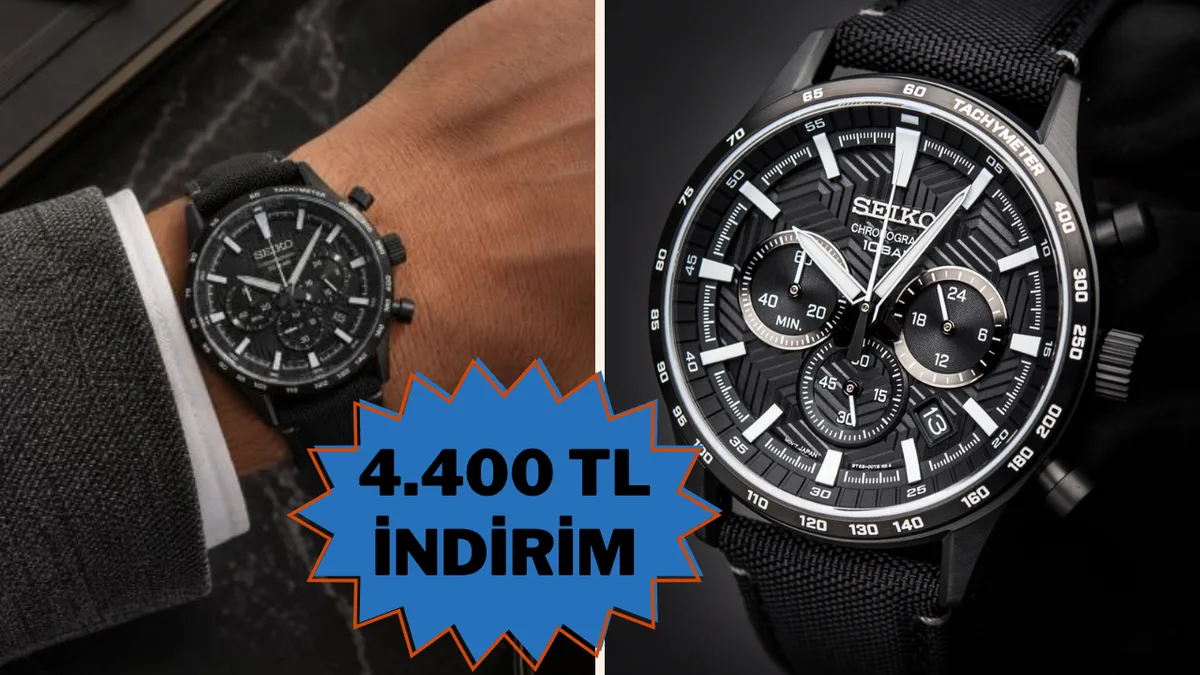 Seiko Saatte Kaçırılmayacak İndirim Fırsatı!