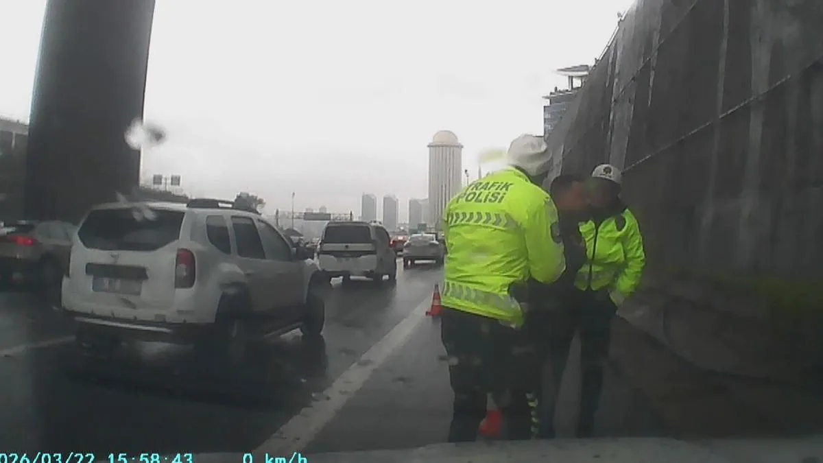 Şeker Krizi: Sürücü Polisle Hayata Döndü!