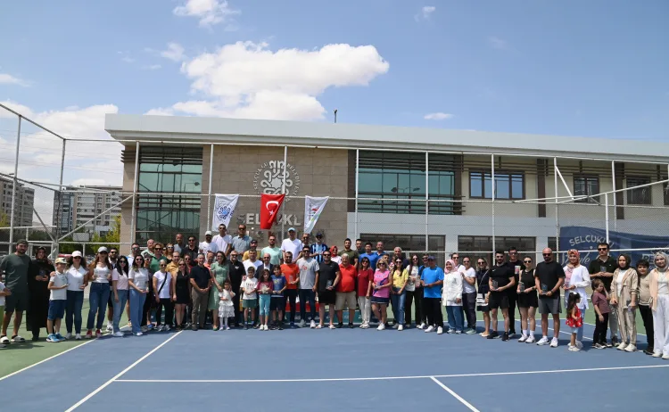 Selçuklu’da T200 Masters Tenis Turnuvası Sona Erdi