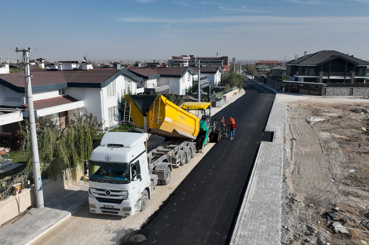 Selçuklu’da Ulaşım Konforu Artıyor: Asfalt Tamam!