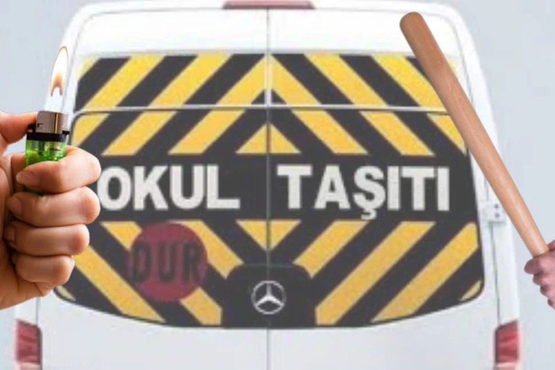 Servis Şoförünün Çocuklara Uyguladığı Şiddet Skandalı