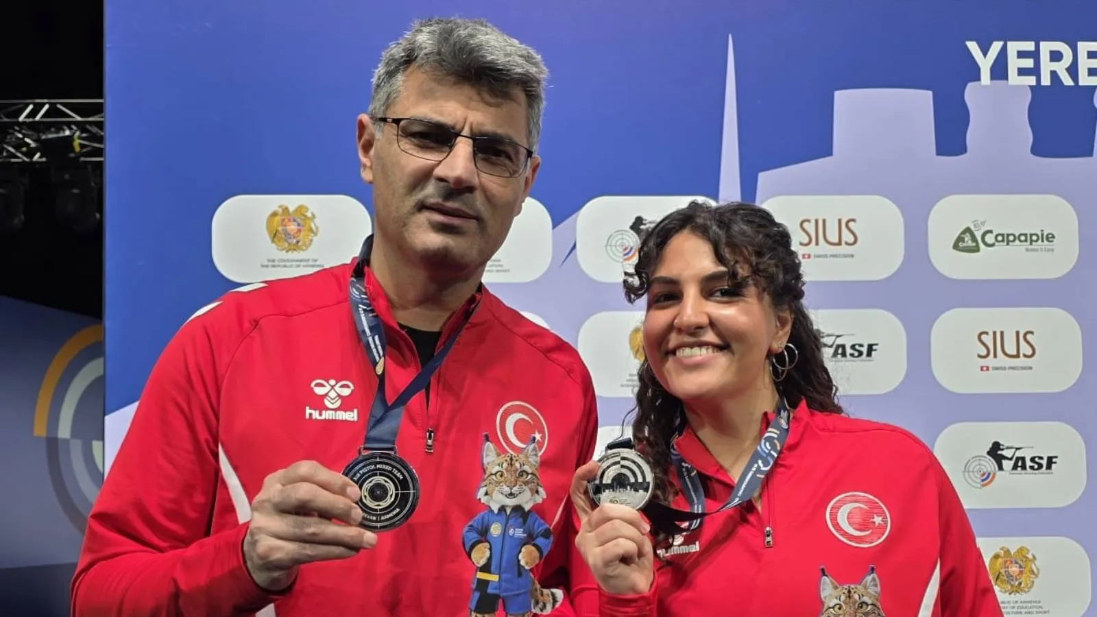 Şevval ve Yusuf’tan Avrupa’da Gümüş Madalya!