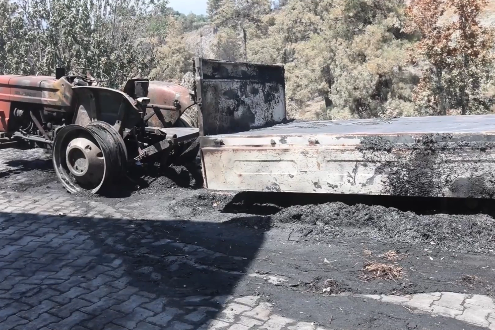 Seydikemer’de Yangın Sonrası Hasar Tespiti Başladı