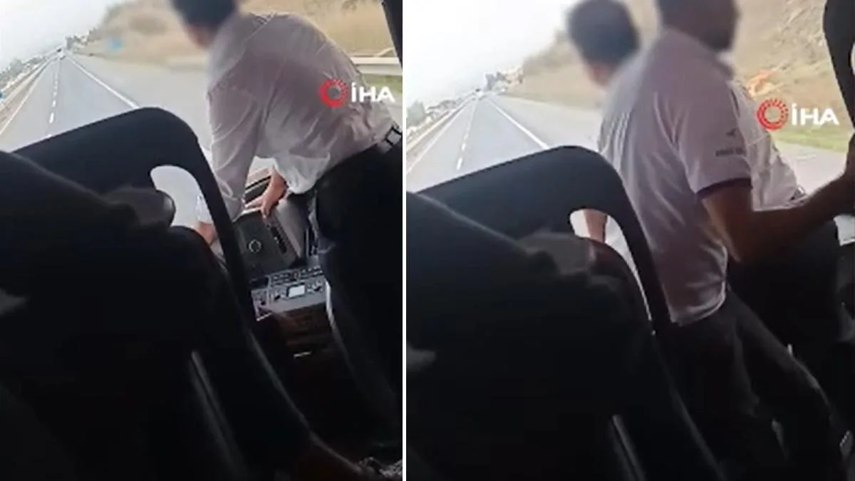 Seyir Halinde Şoför Değişimi: Korku Dolu Anlar!