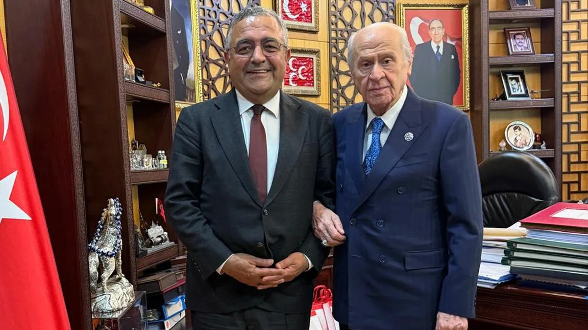 Sezgin Tanrıkulu’ndan Bahçeli’ye Sürpriz Ziyaret