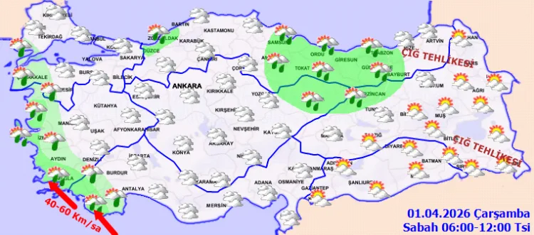 Şiddetli Yağış ve Fırtına Uyarısı: Dikkat!