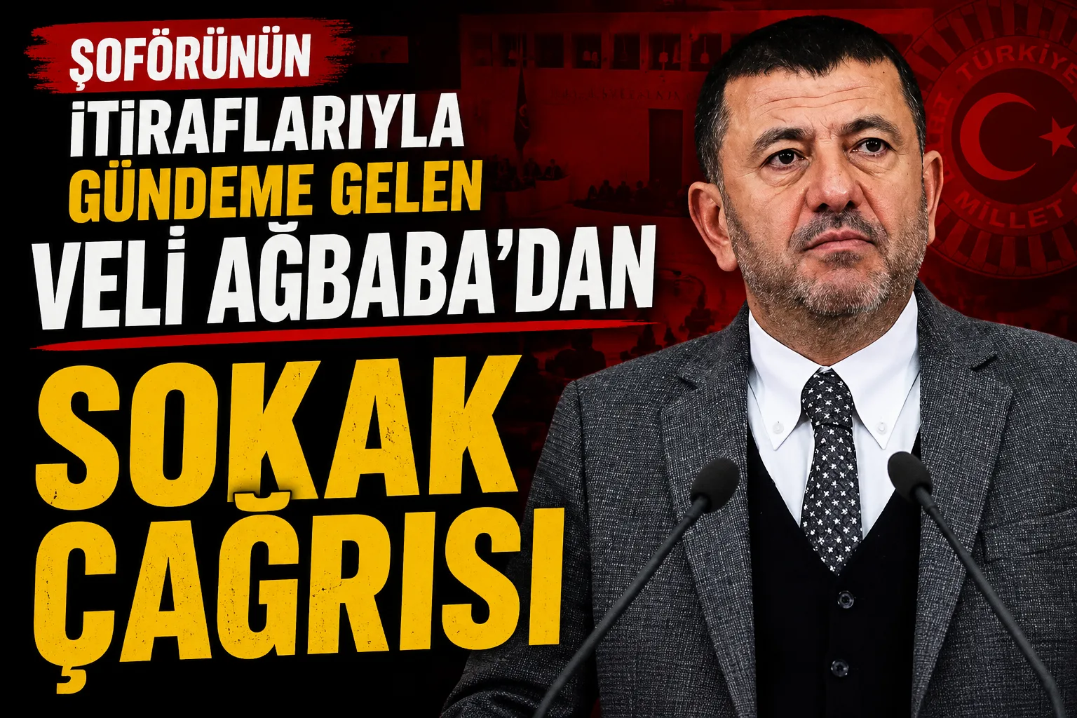 Sigarası Elinden Düşmeyen Veli Ağababa’nın Çağrıları Tartışma Yarattı!