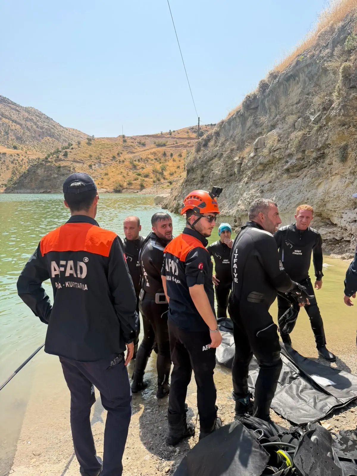 Siirt te çifte acı! Oğlunu kurtarmaya çalışıyordu: Baba da hayatını kaybetti 4
