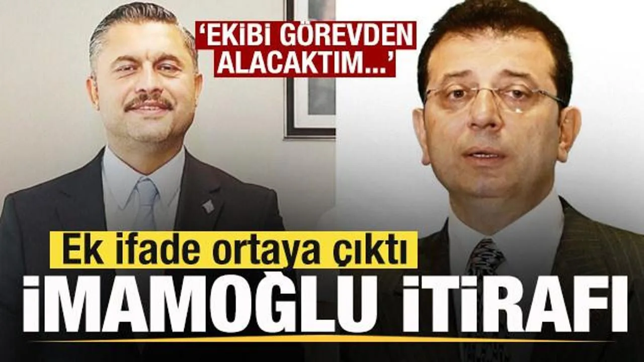 Şile Belediye Başkanı’ndan Yolsuzluk İfadesi