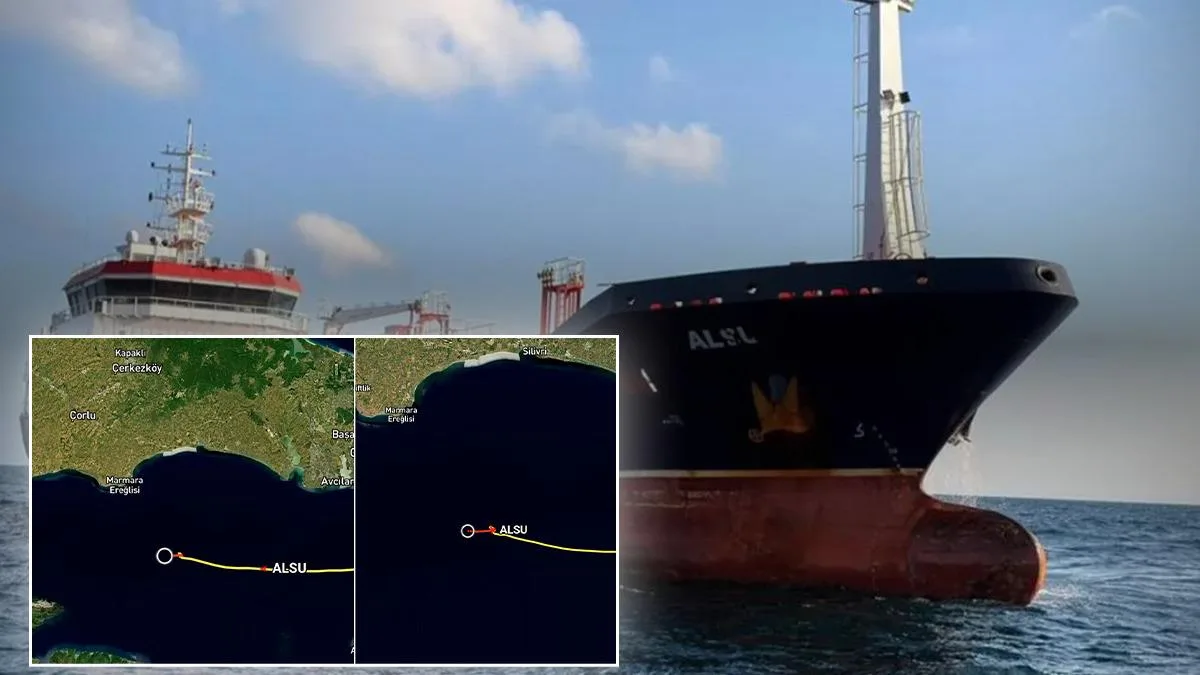 Silivri Açıklarında Gemiler Çarpıştı: 10 Kayıp!