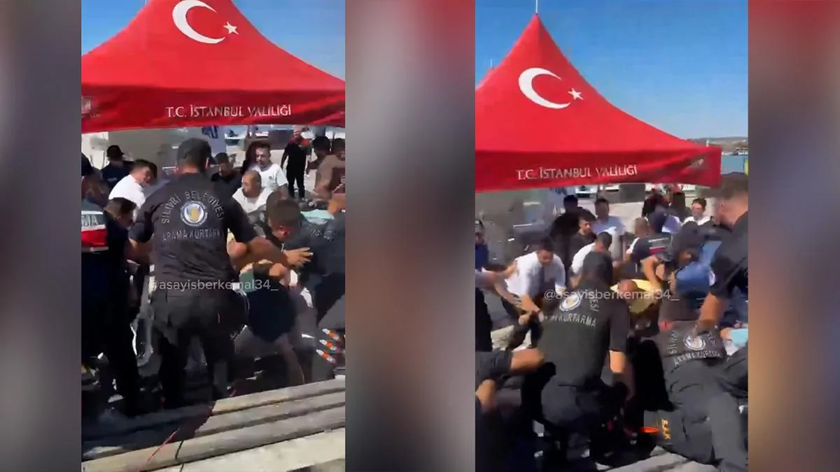 Silivri’de Gemi Kazası: Basın Mensuplarına Saldırı!