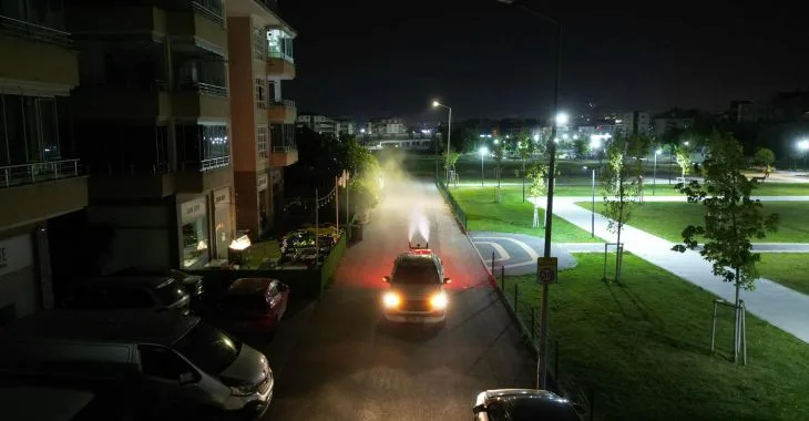 Sinek ve haşerelere karşı yoğun mücadele
