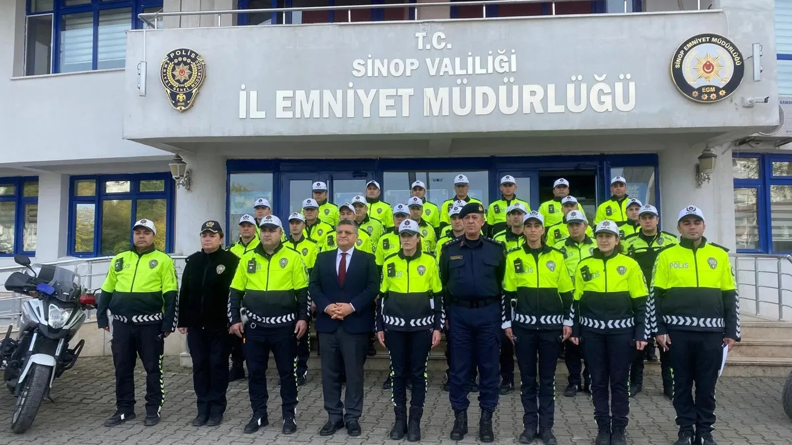 Sinop’ta Trafik Polisine Yaka Kamerası Desteği