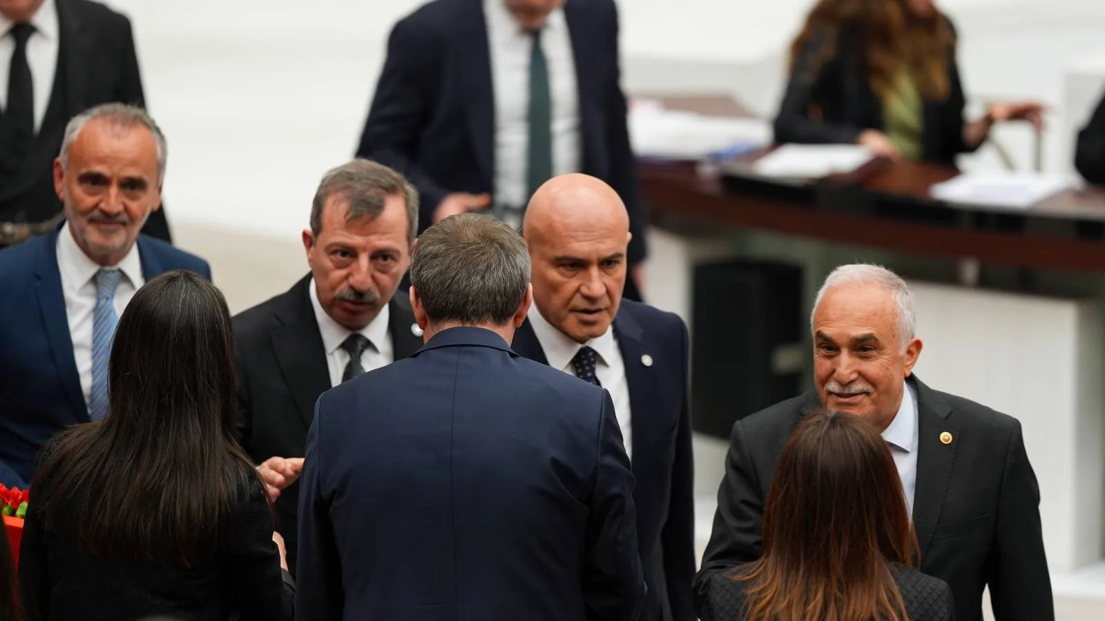 Sırrı Süreyya Önder İçin Meclis’te Taziye Ziyareti