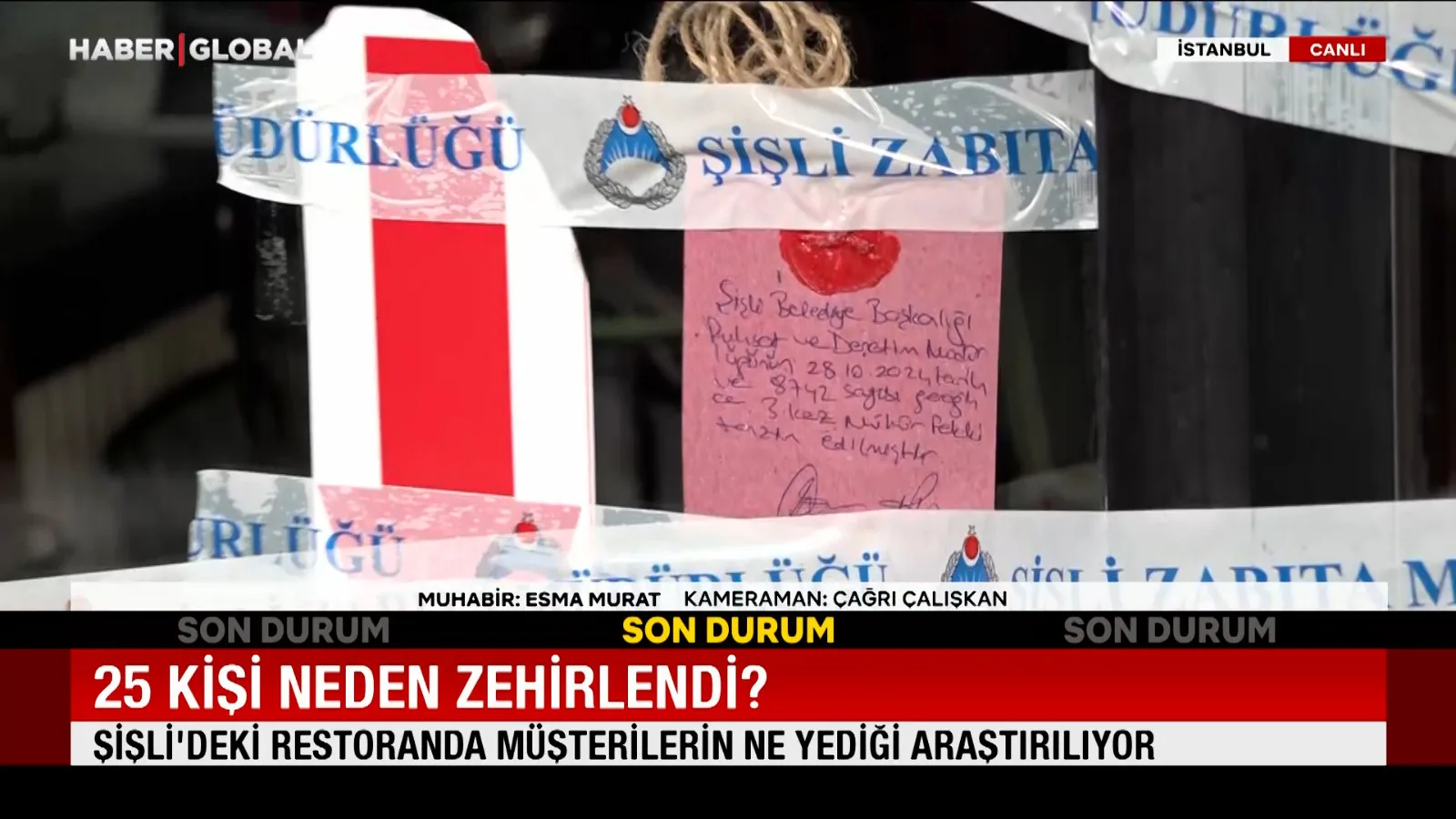 Şişli’de 25 Kişi Gıda Zehirlenmesi Şüphesiyle Hastaneye!