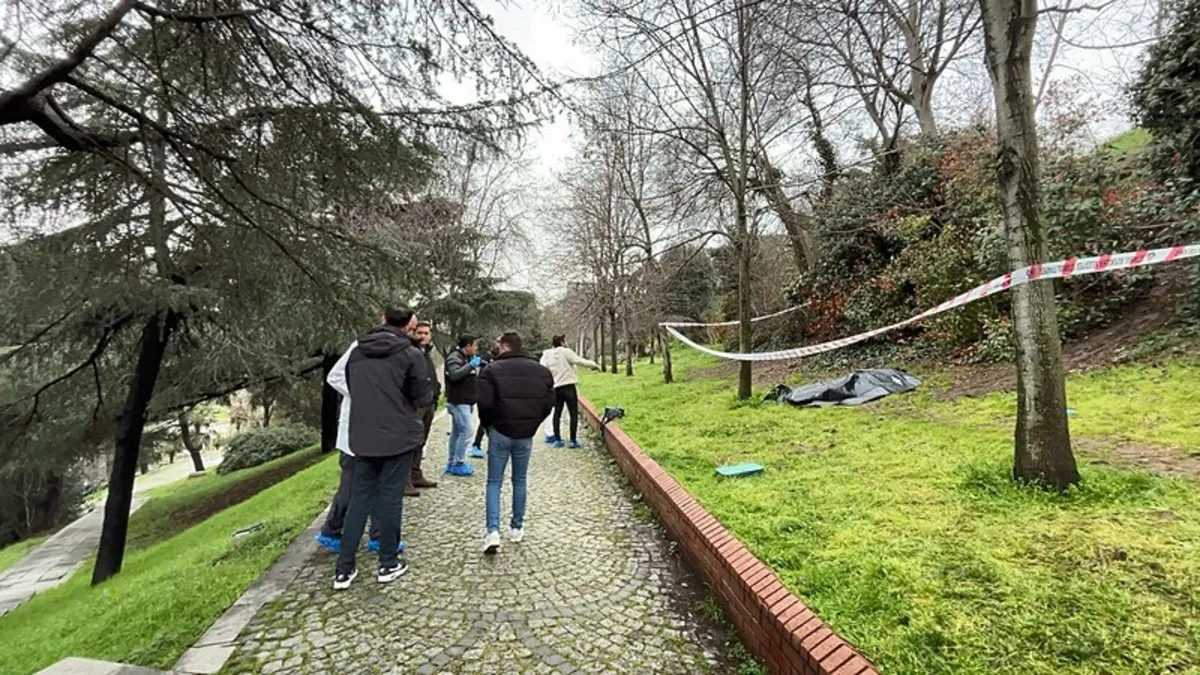 Şişli’de genç adam parkta ölü bulundu!