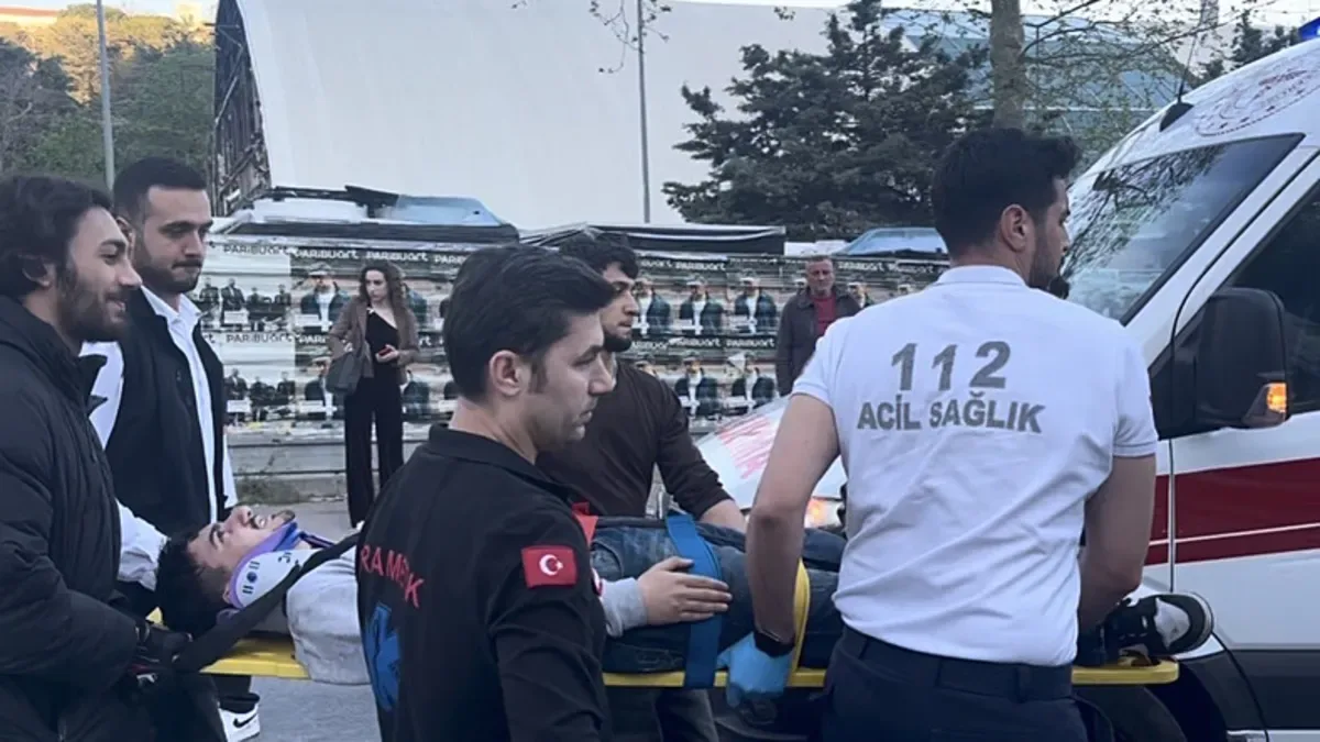 Şişli’de Tesla ve motosiklet kazası: 1 yaralı!