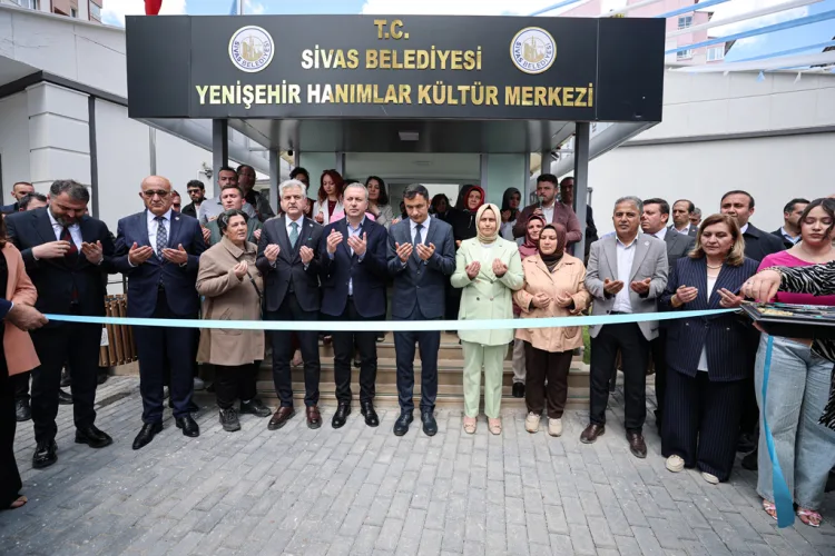Sivas’ta Yenilenen Kültür Merkezi Kadınlara Hizmette!