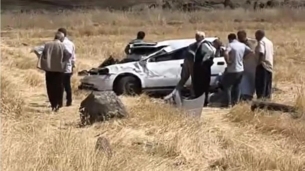 Siverek’te Kaza: Otomobil Şaramponde Takla Attı!