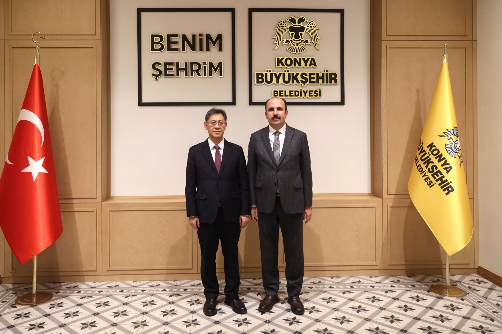 Şiyan Belediye Başkanı Konya’da Kardeşlik Ziyareti