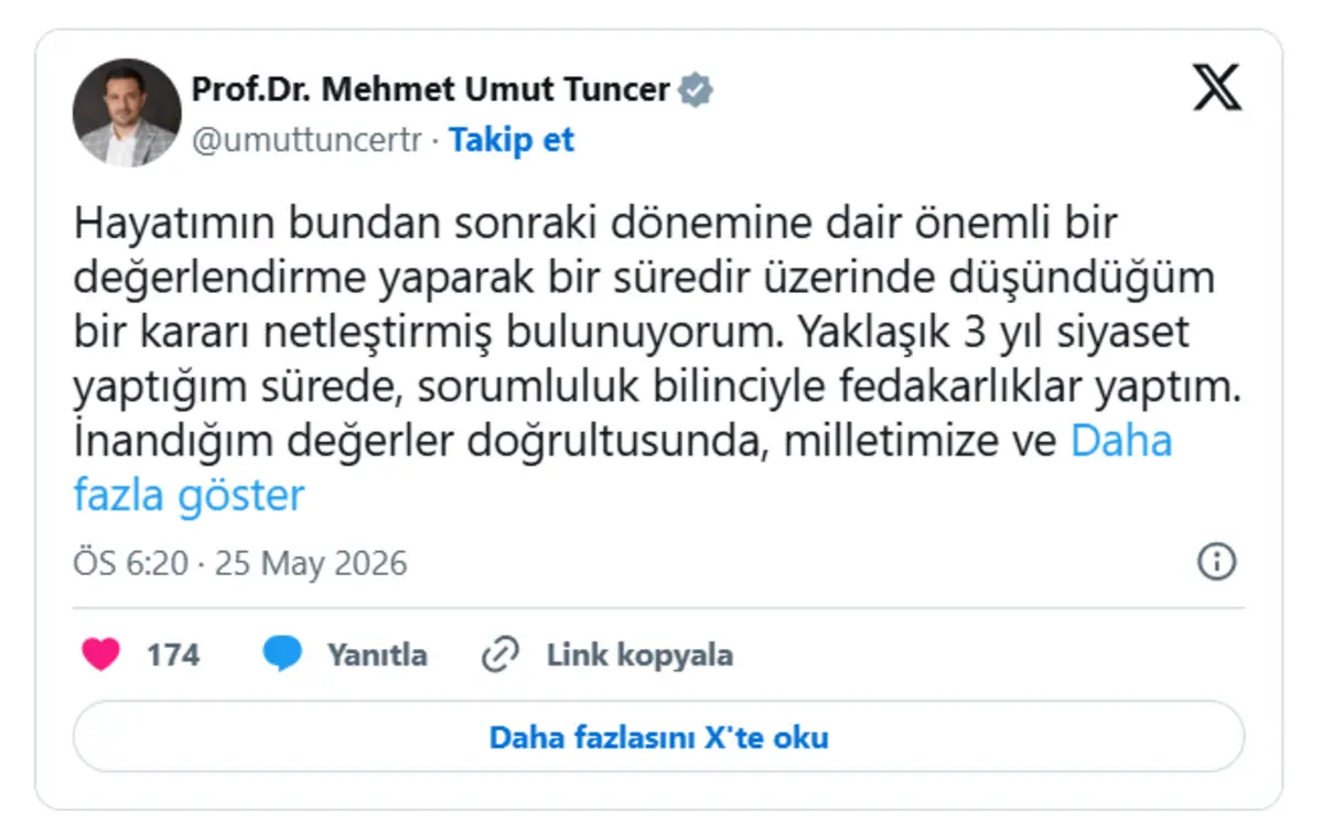 AK Parti den affını istedi! Türkücü Mahmut Tuncer in oğlu siyaseti bıraktı 2